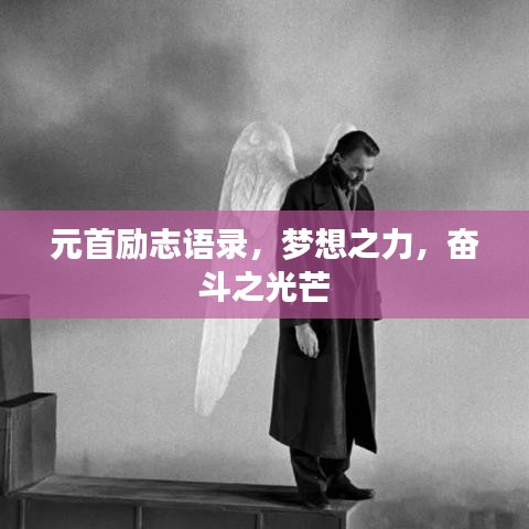 元首勵(lì)志語錄，夢(mèng)想之力，奮斗之光芒
