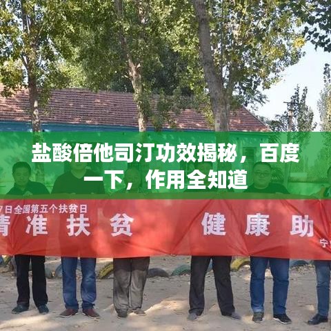 鹽酸倍他司汀功效揭秘，百度一下，作用全知道