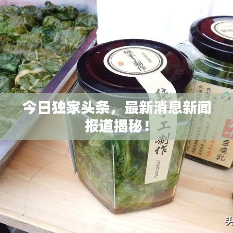 今日獨(dú)家頭條，最新消息新聞報(bào)道揭秘！