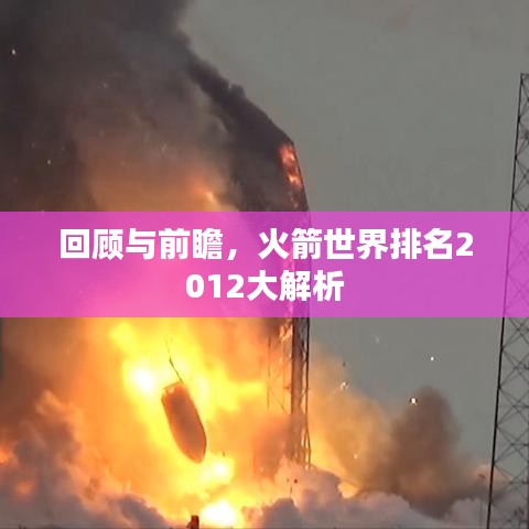 回顧與前瞻，火箭世界排名2012大解析