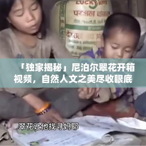 「獨(dú)家揭秘」尼泊爾翠花開箱視頻，自然人文之美盡收眼底