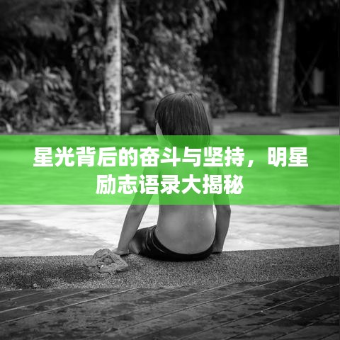 星光背后的奮斗與堅持，明星勵志語錄大揭秘